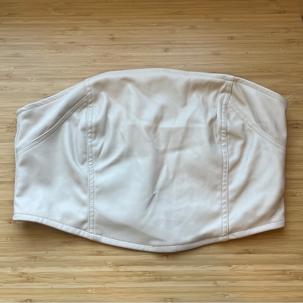 Pacsun leather tube top
